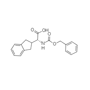 (2R)-2-(2,3-dihydro-1H-inden-2-yl)-2-(phenylmethoxycarbonylamino)acetic acid