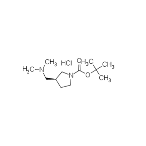 tert-butyl (3S)-3-[(dimethylamino)methyl]pyrrolidine-1-carboxylate;hydrochloride