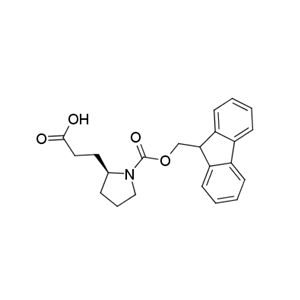 3-[(2S)-1-(9H-fluoren-9-ylmethoxycarbonyl)pyrrolidin-2-yl]propanoic acid