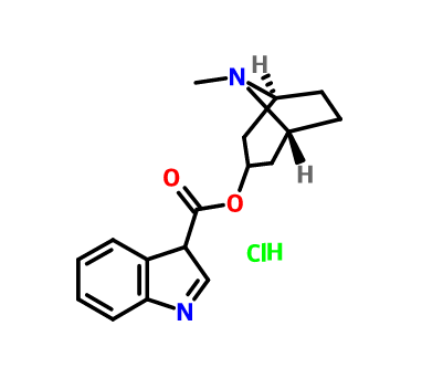 1H-吲哚-3-羧酸-(3-endo)-8-甲基-8-氮杂双环[3,2,1]辛烷-3-基酯盐酸盐,tropisetron hydrochloride