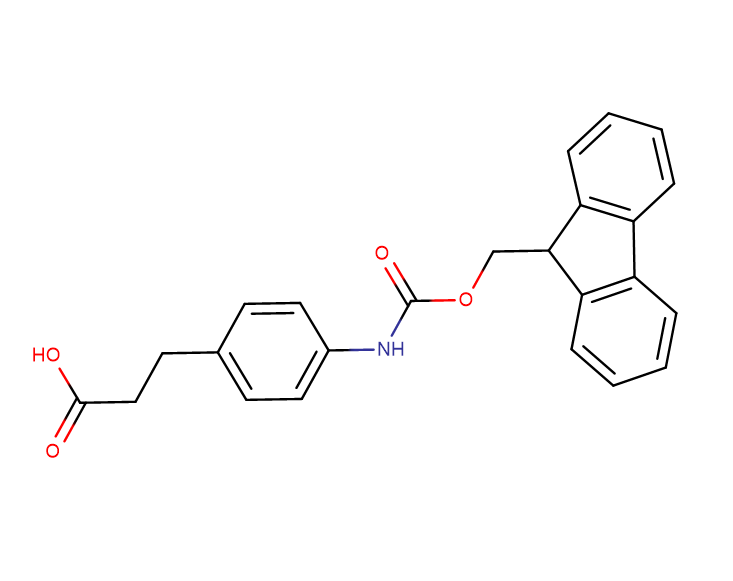 3-(FMOC-4-氨基苯基)丙酸,3-[4-({[(9H-fluoren-9-yl)methoxy]carbonyl}amino)phenyl]propanoic acid