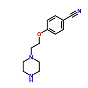 4-(2-(piperazin-1-yl)ethoxy)benzonitrile