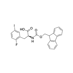 芴甲氧羰基-苯丙氨酸2氟,3碘,Fmoc-Phe(2-F,5-I)-OH