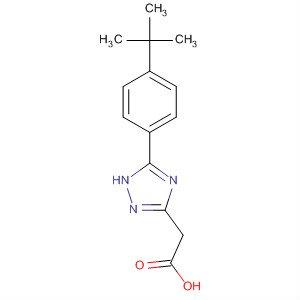 5-[4-(1,1-二甲基乙基)苯基]-1H-1,2,4-三唑-3-乙酸,1H-1,2,4-Triazole-3-acetic acid, 5-[4-(1,1-dimethylethyl)phenyl]-