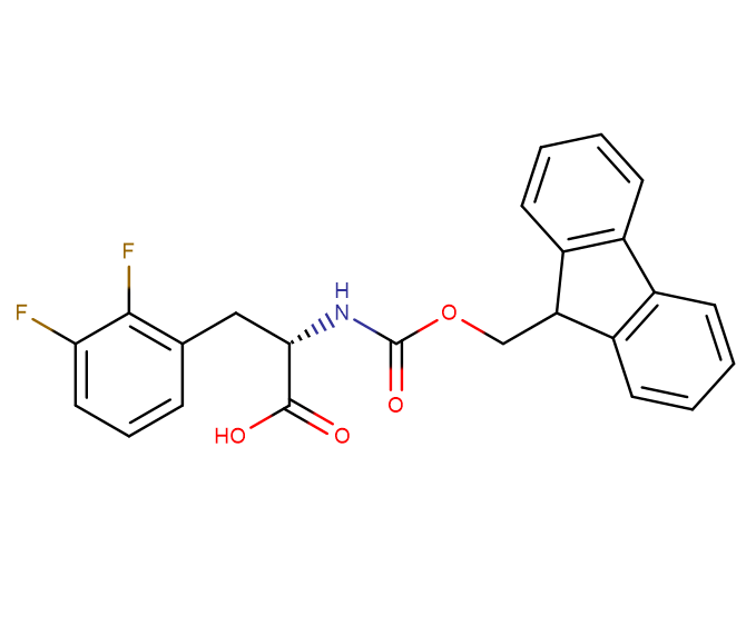 Fmoc-2,3-Difluoro-L-Phenylalanine,(2S)-3-(2,3-difluorophenyl)-2-({[(9H-fluoren-9-yl)methoxy]carbonyl}amino)propanoic acid