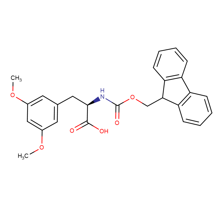 N-Fmoc-3,5-dimethoxy-D-Phenylalanine,(2R)-3-(3,5-dimethoxyphenyl)-2-({[(9H-fluoren-9-yl)methoxy]carbonyl}amino)propanoic acid