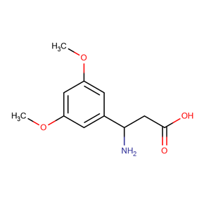 3-Amino-3-(3,5-dimethoxyphenyl)propanoic acid