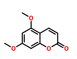 5,7-二甲氧基香豆素,5,7-Dimethoxycoumarin