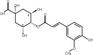 4-O-阿魏酰奎尼酸,4-O-Feruloylquinic acid