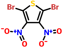 2,5-二溴-3,4-二硝基噻吩,2,5-Dibromo-3,4-dinitrothiophene