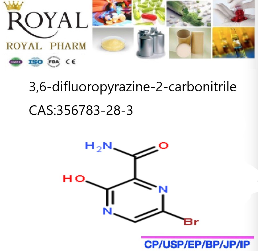 法匹拉韋中間體,3,6-difluoropyrazine-2-carbonitril