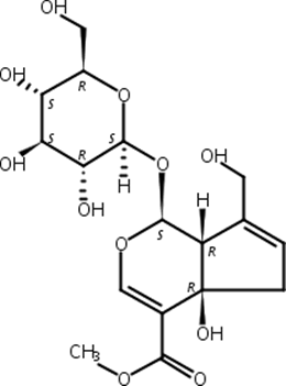 黄夹环烯醚萜苷,Theviridoside