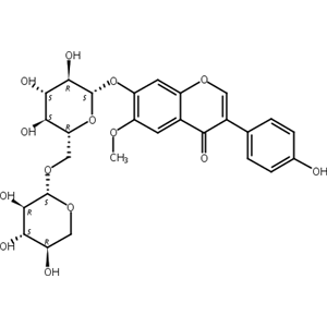 6”-O-木糖黄豆黄苷,6′′-O-xylosyl-glycitin