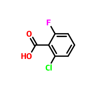 434-75-3；2-氯-6-氟苯甲酸