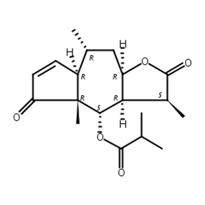 山金车内酯C,Arnicolide C;Isobutyroylplenolin