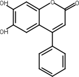6,7-二羟基-4-苯基香豆素,Nordalbergin