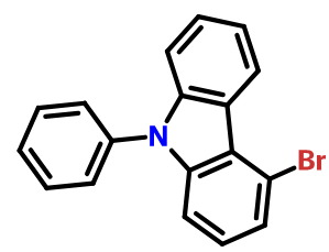 4-溴-N-苯基咔唑,4-bromo-9-phenyl-9H-carbazole