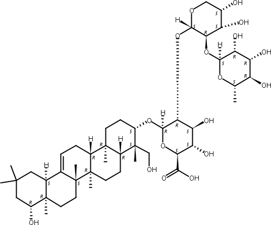 大豆皂苷Bc，大豆皂苷I,Soyasaponin II(Soyasaponin Bc,Soyasaponin B-II,Soysaponin II)