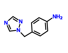 4-(1,2,4-三氮唑-1-基甲基)苯胺,4-(1,2,4-Triazol-1-ylmethyl)aniline