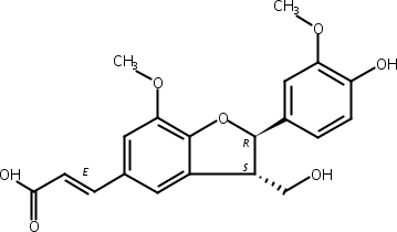 山橘脂酸,Glycosmisic acid(Spicatolignan B)