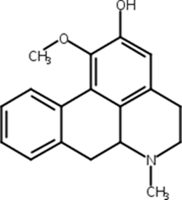 2-羟基-1-甲氧基阿朴啡,(±)-2-Hydroxy-1-Methoxyaporphine