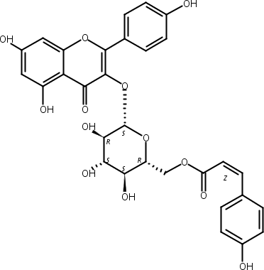 顺式银椴苷,cis-Tiliroside