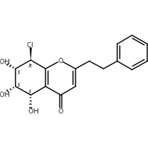 8-氯-2-（2-苯乙基）-5,6,7-三羟基-5,6,7,8-四氢色酮