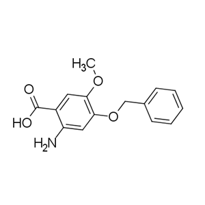 2-amino-5-methoxy-4-phenylmethoxybenzoic acid