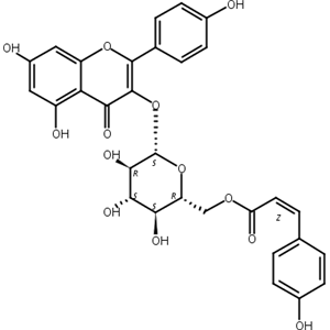 顺式银椴苷,cis-Tiliroside