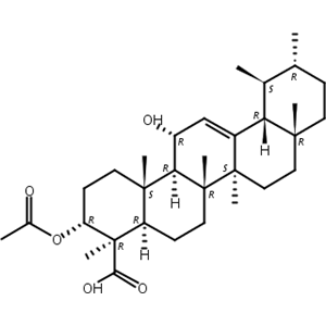 3α-O-乙酰基-11α-羟基-β-乳香酸,3α-O-Acetyl-11α-hydroxy-β-boswellic acid