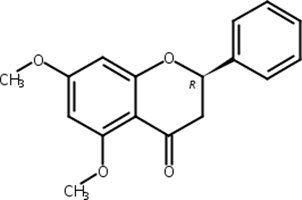 (2R)-5,7-二甲氧基二氢黄酮,(2R)-5,7-Dimethoxyflavanone