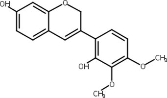 降香黄烃,Odoriflavene