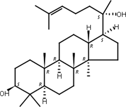 达玛烯二醇II,Dammarenediol II