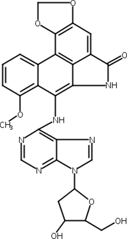 马兜铃内酰胺A,7-(2′-Deoxyadenosin-N6-yl)aristolactam I