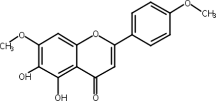 5,6-二羟基-7,4'-二甲氧基黄酮,Ladanein