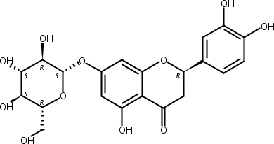 2R-圣草酚-7-O-β-D-葡萄糖苷,2R-Eriodictyol-7-O-β-D-glucopyranoside