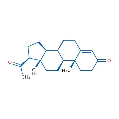 黄体酮结构图片