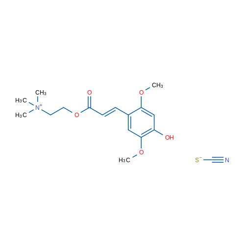 芥子碱硫氰酸盐