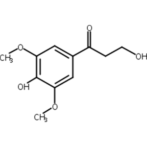 3-羟基-1-(4-羟基-3,5-二甲氧基苯)-1-丙酮,3-hydroxy-1-(4-hydroxy-3,5-dimethoxyphenyl)-1-propanone