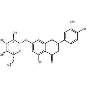 2R-圣草酚-7-O-β-D-葡萄糖苷,2R-Eriodictyol-7-O-β-D-glucopyranoside