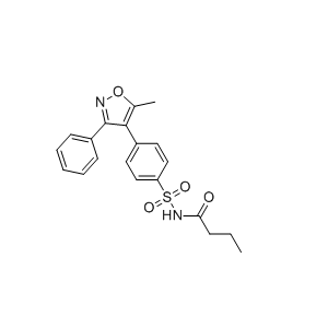 帕瑞昔布钠杂质44,N-((4-(5-methyl-3-phenylisoxazol-4-yl)phenyl)sulfonyl)butyramide