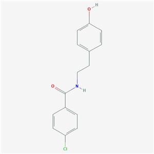 苯扎贝特杂质Ⅰ（N-(4-氯苯甲酰基）-酪胺）