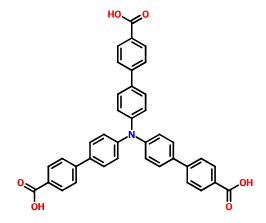 三(4-羧基联苯基)胺,4',4''',4'''''-nitrilotris(([1,1'-biphenyl]-4-carboxylic acid))