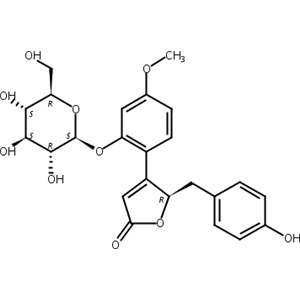 (+)-Puerol B 2′′-O-glucoside