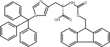 芴甲氧羰基-N-三苯甲基-L-组氨酸,N-[(9H-Fluoren-9-ylmethoxy)carbonyl]-1-(triphenylmethyl)-L-histidine