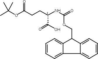 FMOC-L-谷氨酸5-叔丁酯,N-(9-Fluorenylmethoxycarbonyl)glutamic acid γ-tert-butyl ester