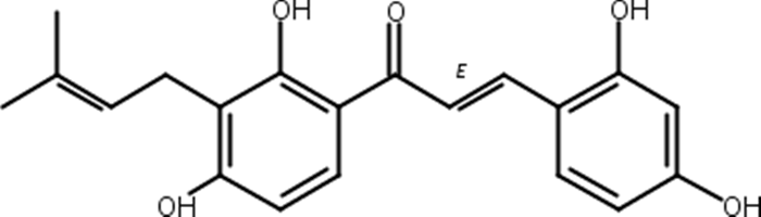 摩查爾酮A,Morachalcone A