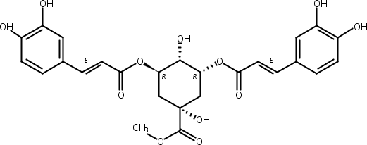 3,5-O-二咖啡酰基奎宁酸甲酯,3,5-Di-O-caffeoylquinic acid methyl ester