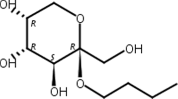 正丁基-β-D-吡喃果苷,n-Butyl-β-D-fructopyranoside