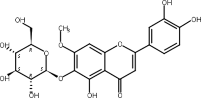 胡麻素-6-O-葡萄糖苷,Pedaliin